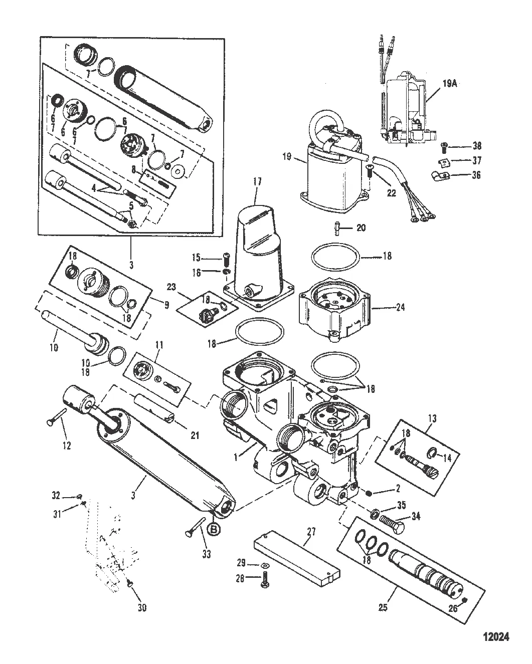 Компоненты усилителя дифферента