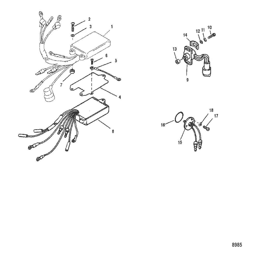 Блок управления детонацией/датчик температуры