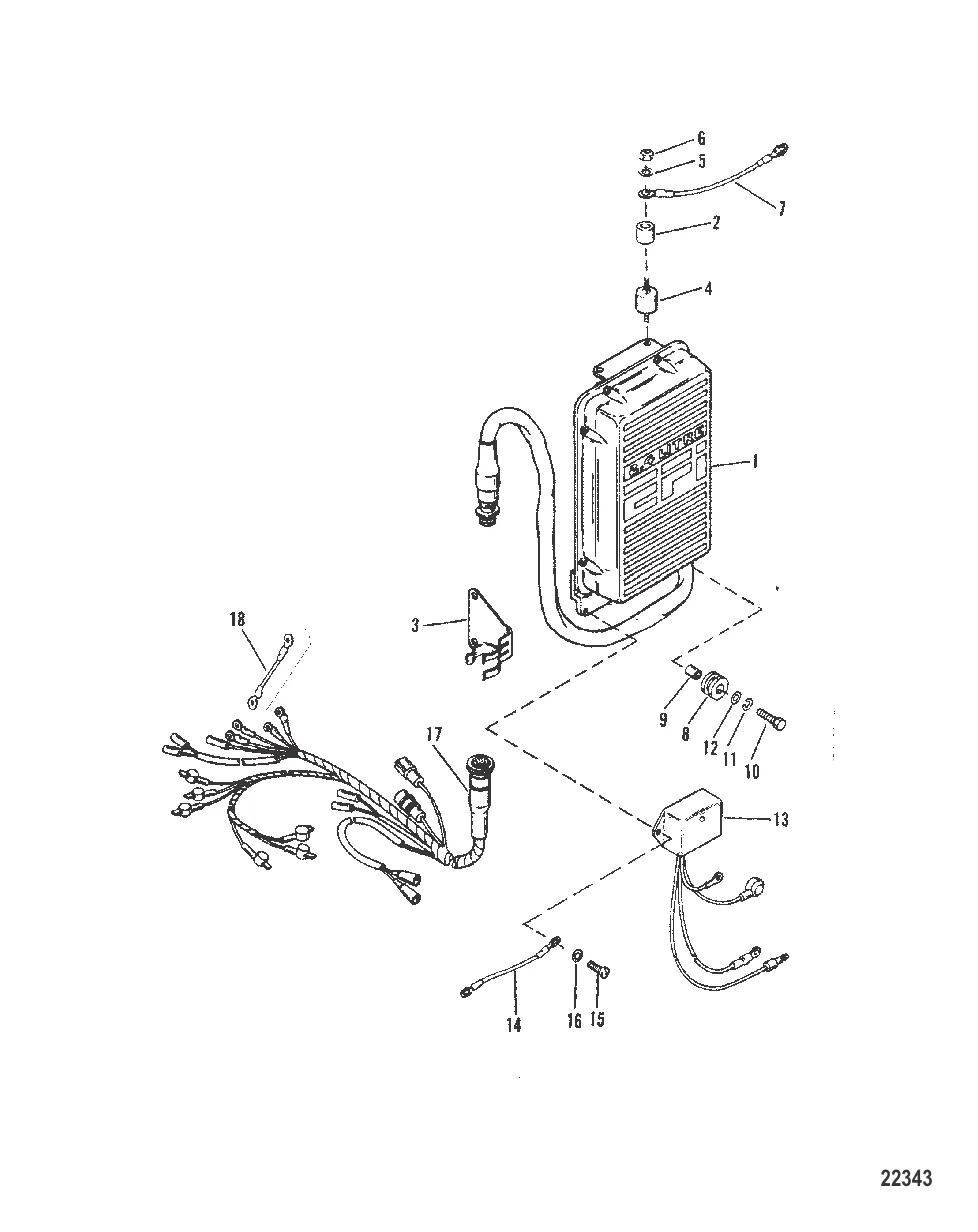 Электронный блок управления (E.C.U.) УЗЕЛ