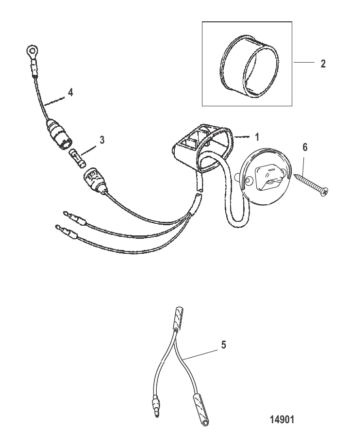 Комплект переключателя дифферентной системы (18286A18 и 18286A19)