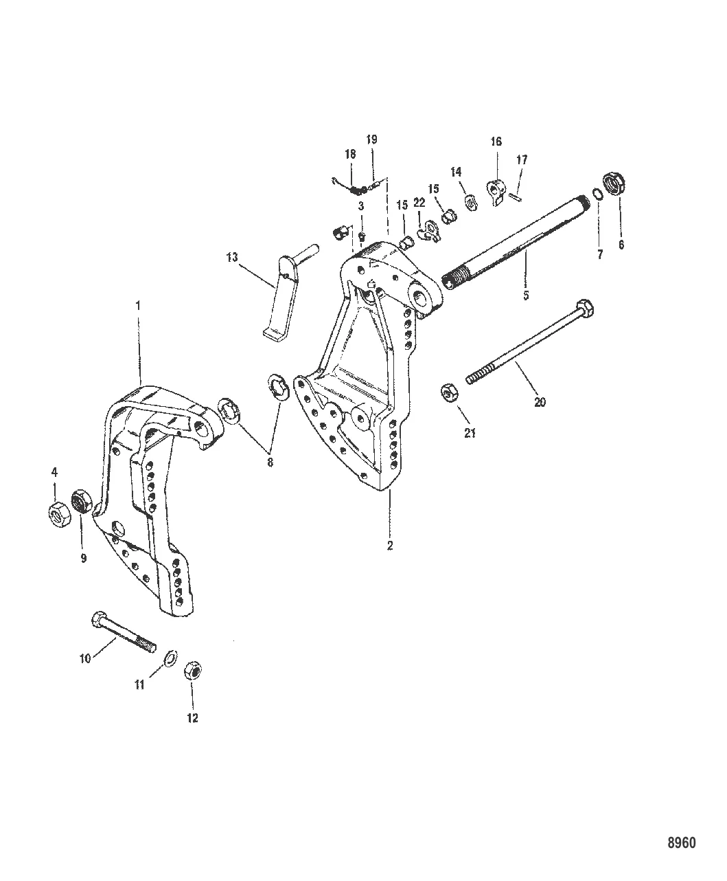 ТРАНЦЕВЫЕ КРОНШТЕЙНЫ