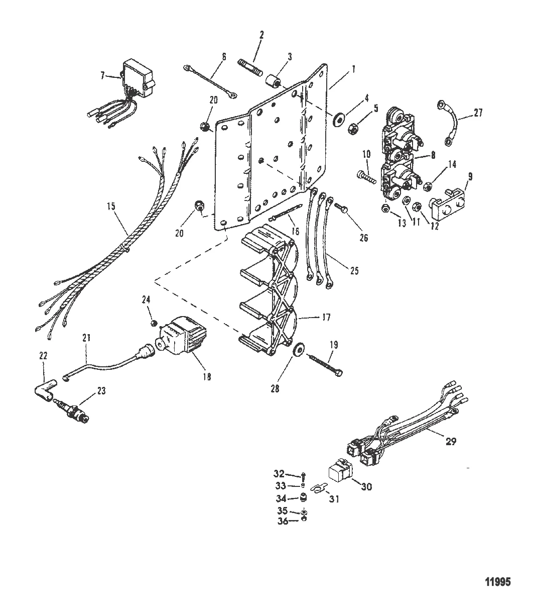 Катушка зажигания/регулятор напряжения