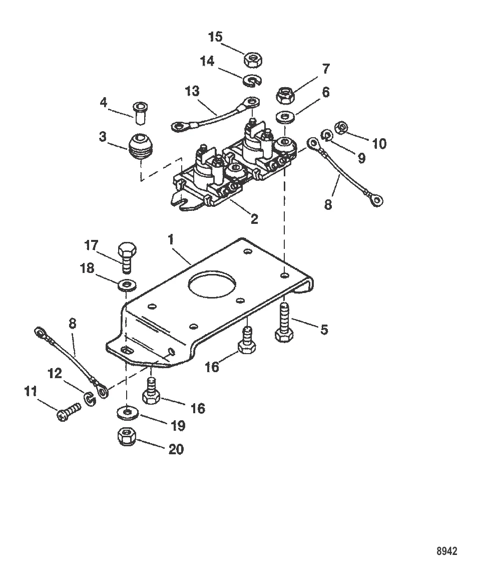 Пластина электромагнита дифферента (0G205106 и ниже)