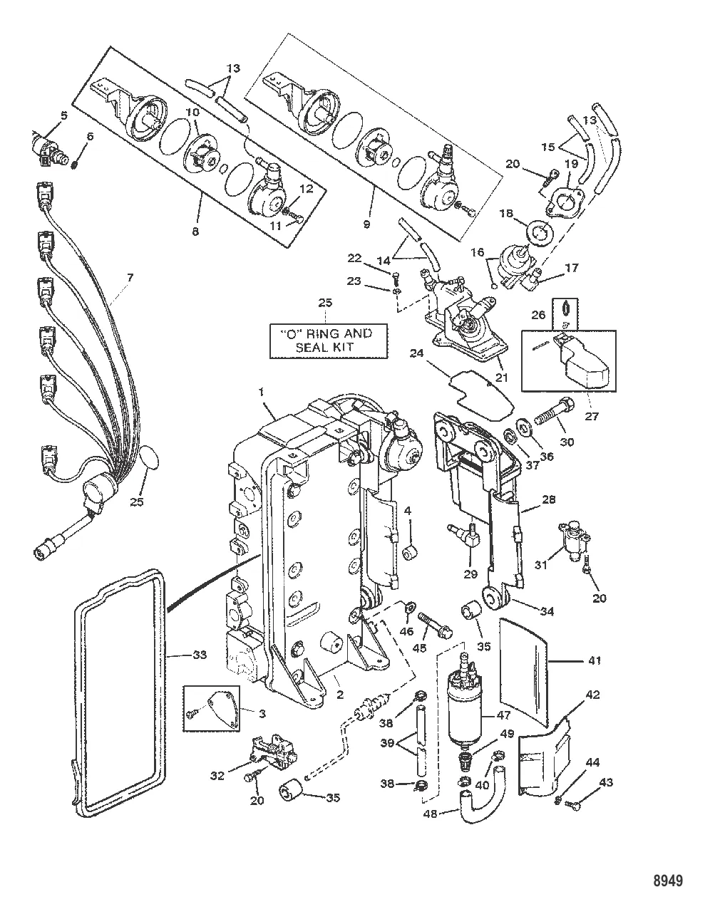 Система контроля топлива (0G366999 и ниже)