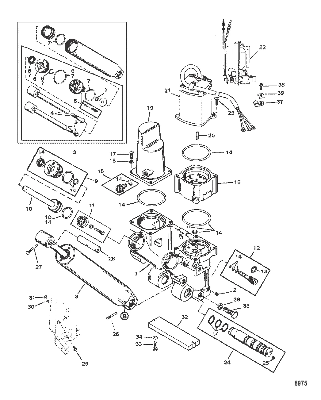 Компоненты усилителя дифферента