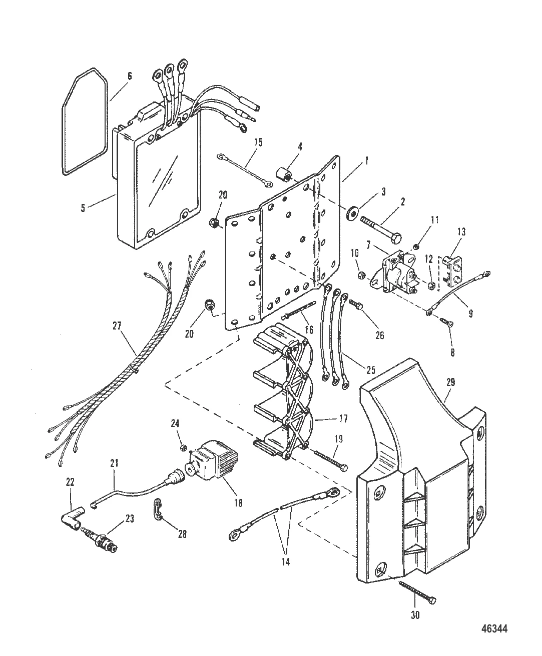 КАТУШКА ЗАЖИГАНИЯ/РЕГУЛЯТОР НАПРЯЖЕНИЯ