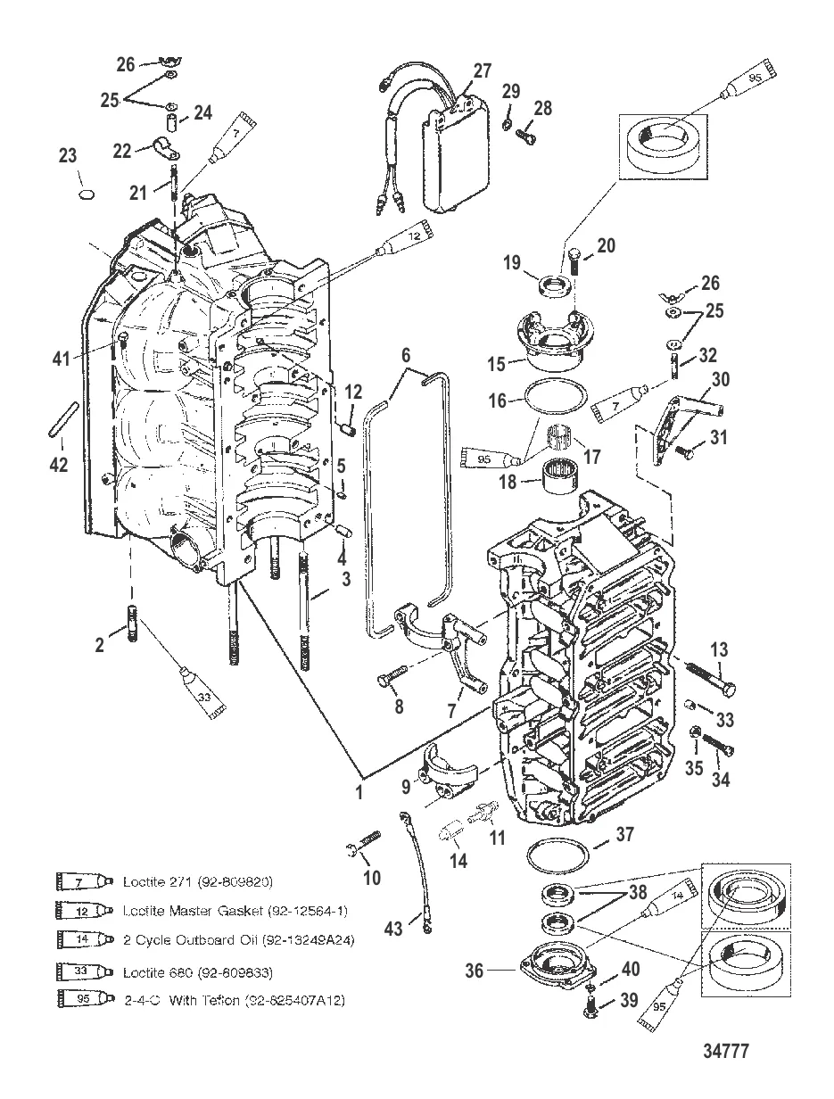БЛОК ЦИЛИНДРОВ И КОЛПАЧКИ