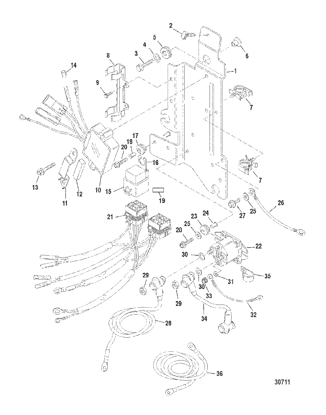 КРЕПЛЕНИЕ ЭЛЕКТРОМАГНИТА
