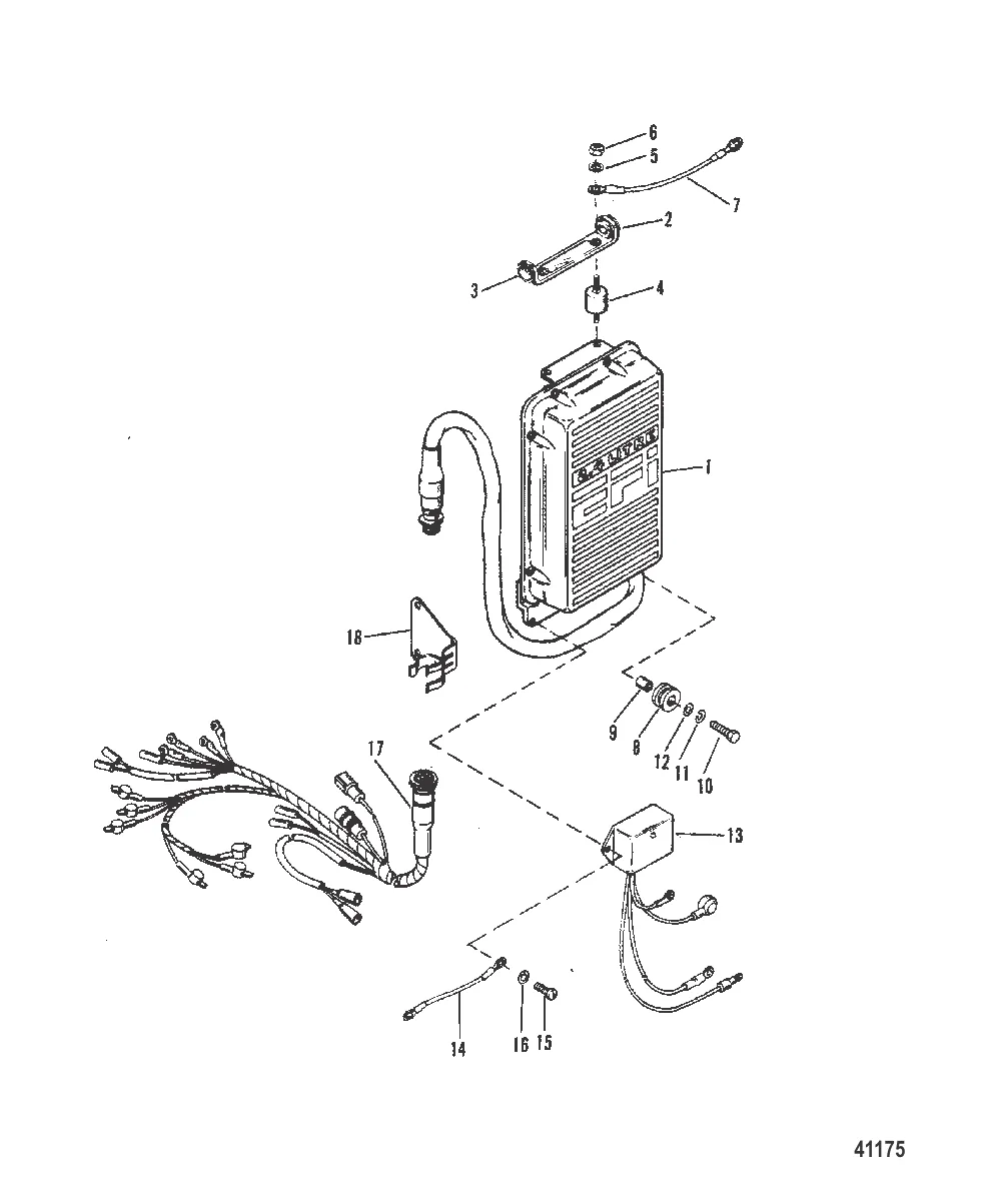 Электронный блок управления (E.C.U.) УЗЕЛ