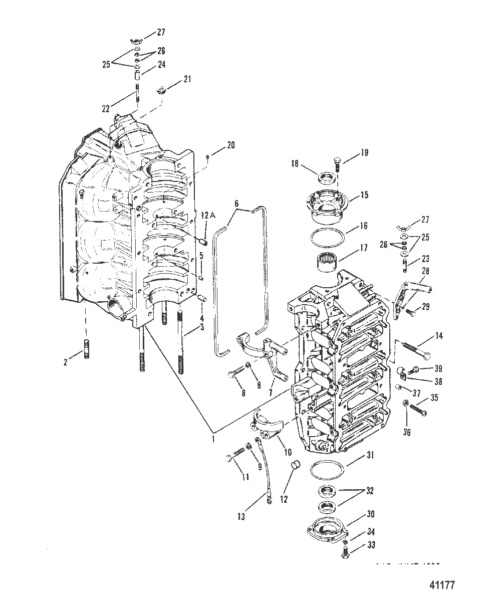 БЛОК ЦИЛИНДРОВ И КОЛПАЧКИ
