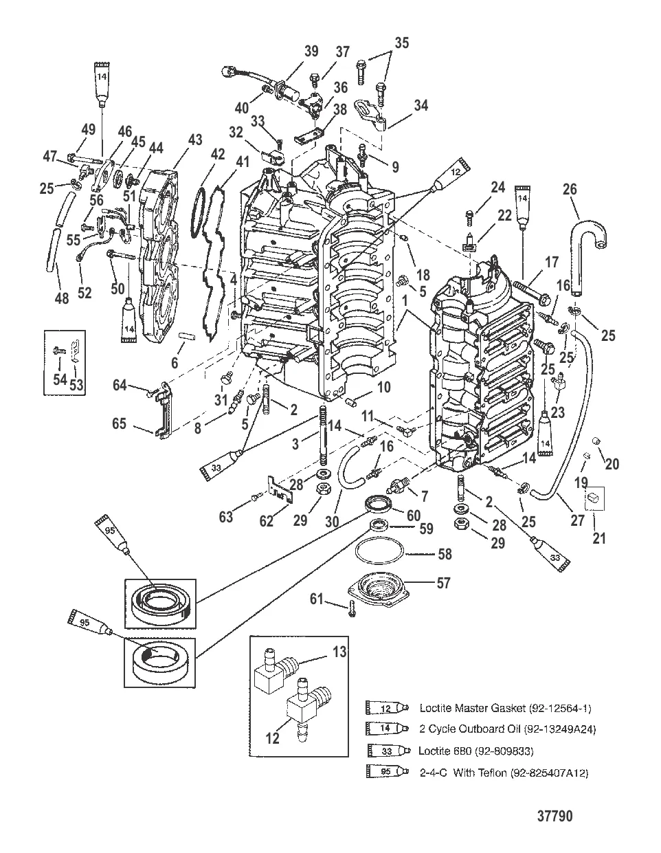 БЛОК ЦИЛИНДРОВ И КОЛПАЧОК