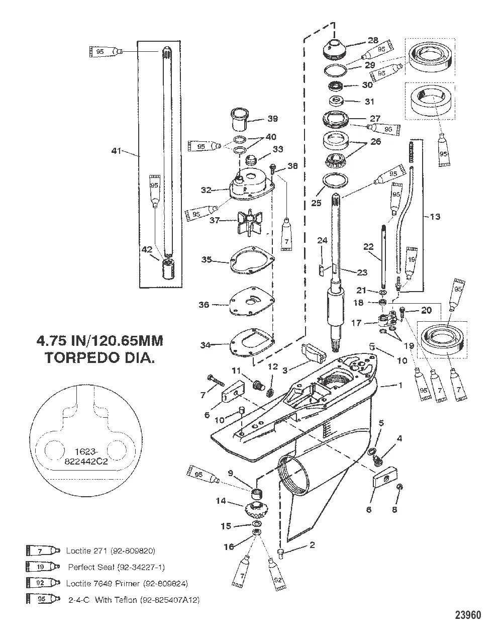 G/HSG ПРИВОД – СТАНД. ВРАЩ./ПРОТИВОВРАЩ., 0G437999 И НИЖЕ, 1623-822442C2