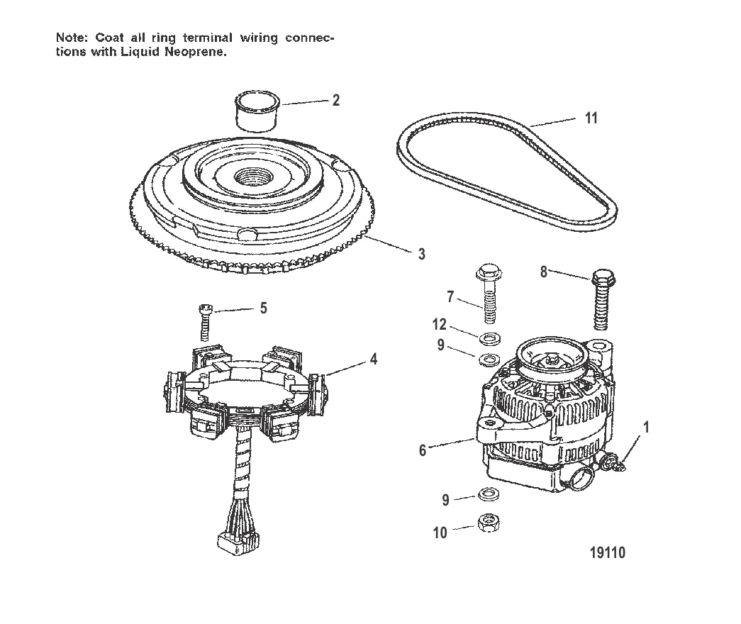 Маховик/статор