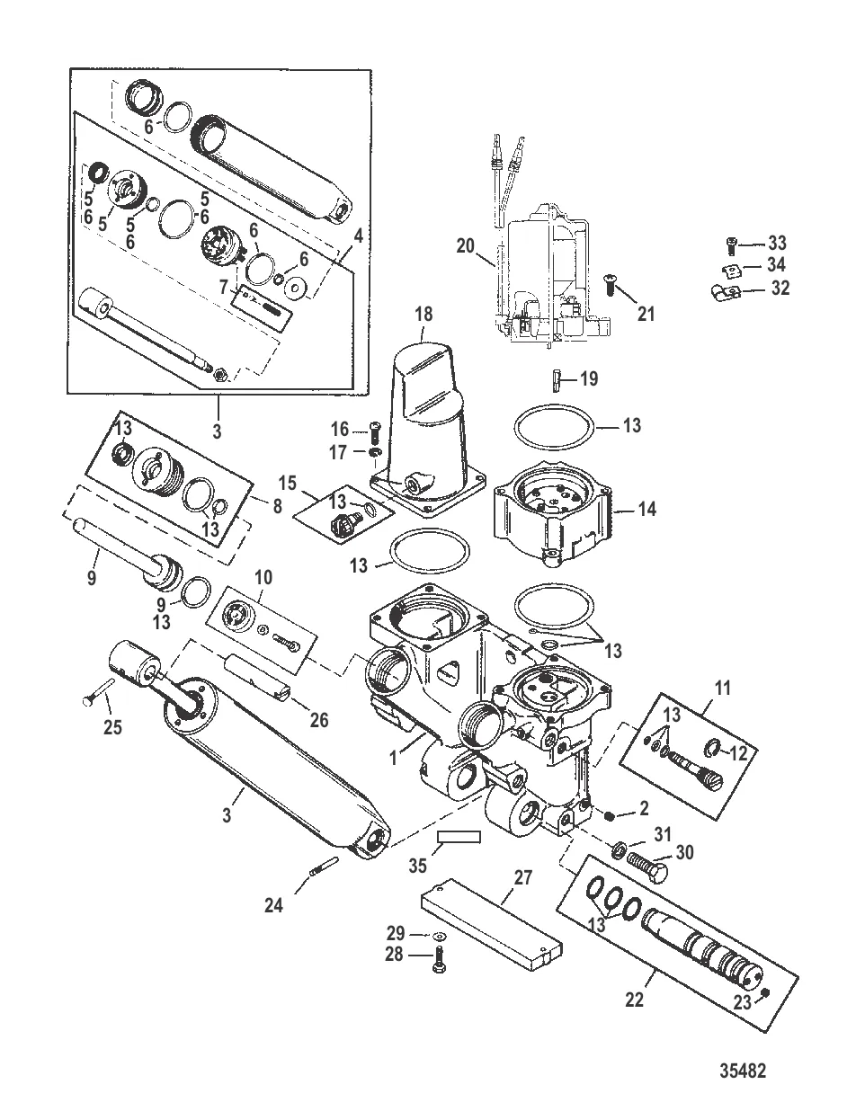 Компоненты усилителя дифферента