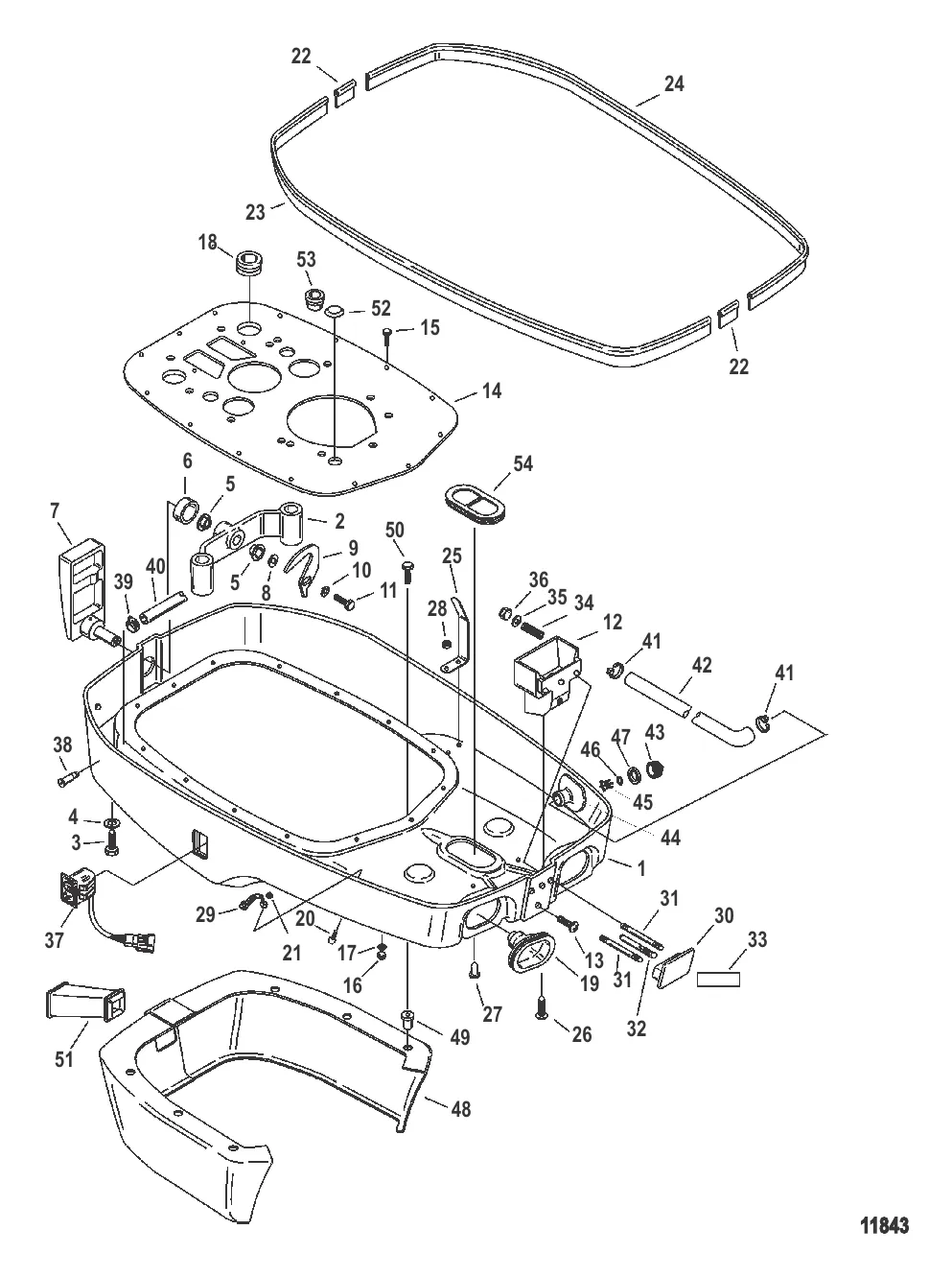 Нижний кожух