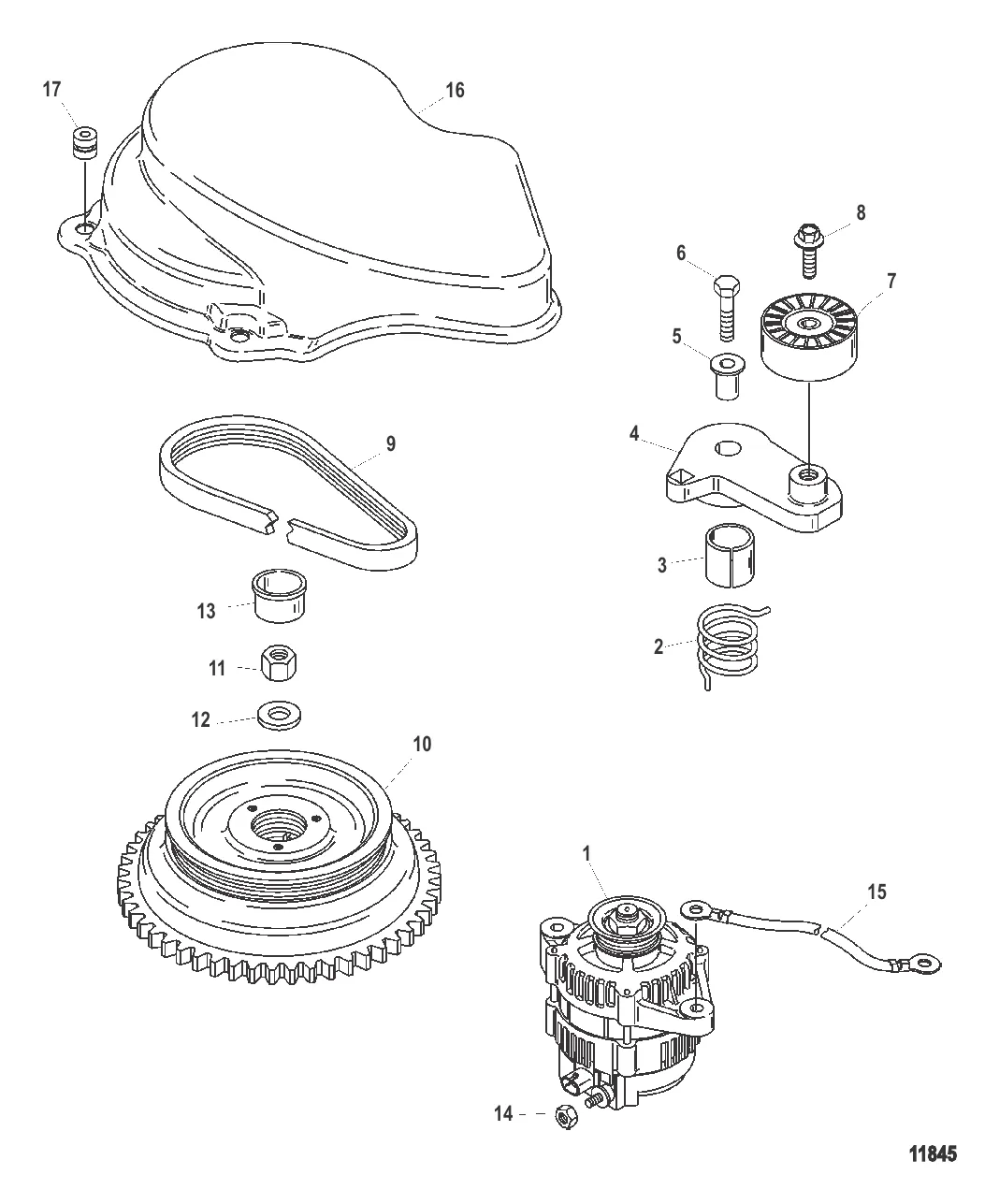 Маховик/генератор