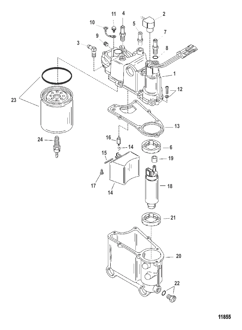 Компоненты паросепаратора