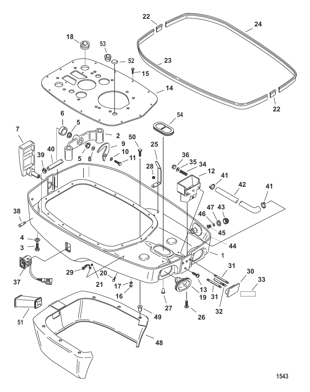 Нижний кожух