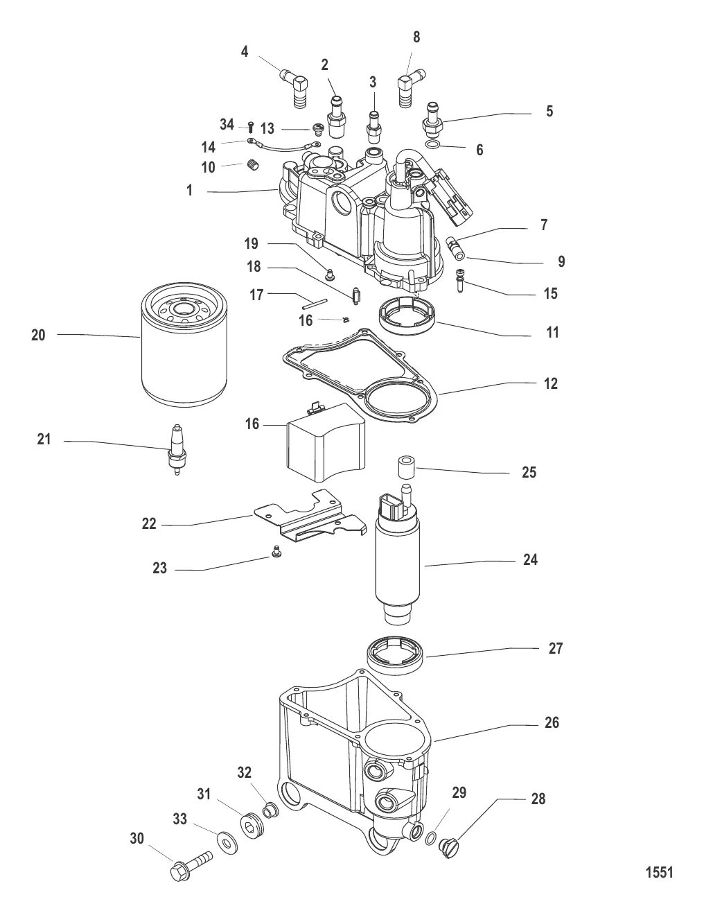 Компоненты паросепаратора