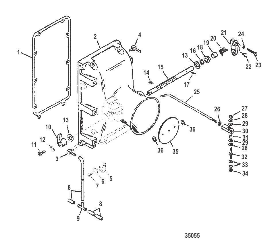 Воздухозаборник/тяга газа