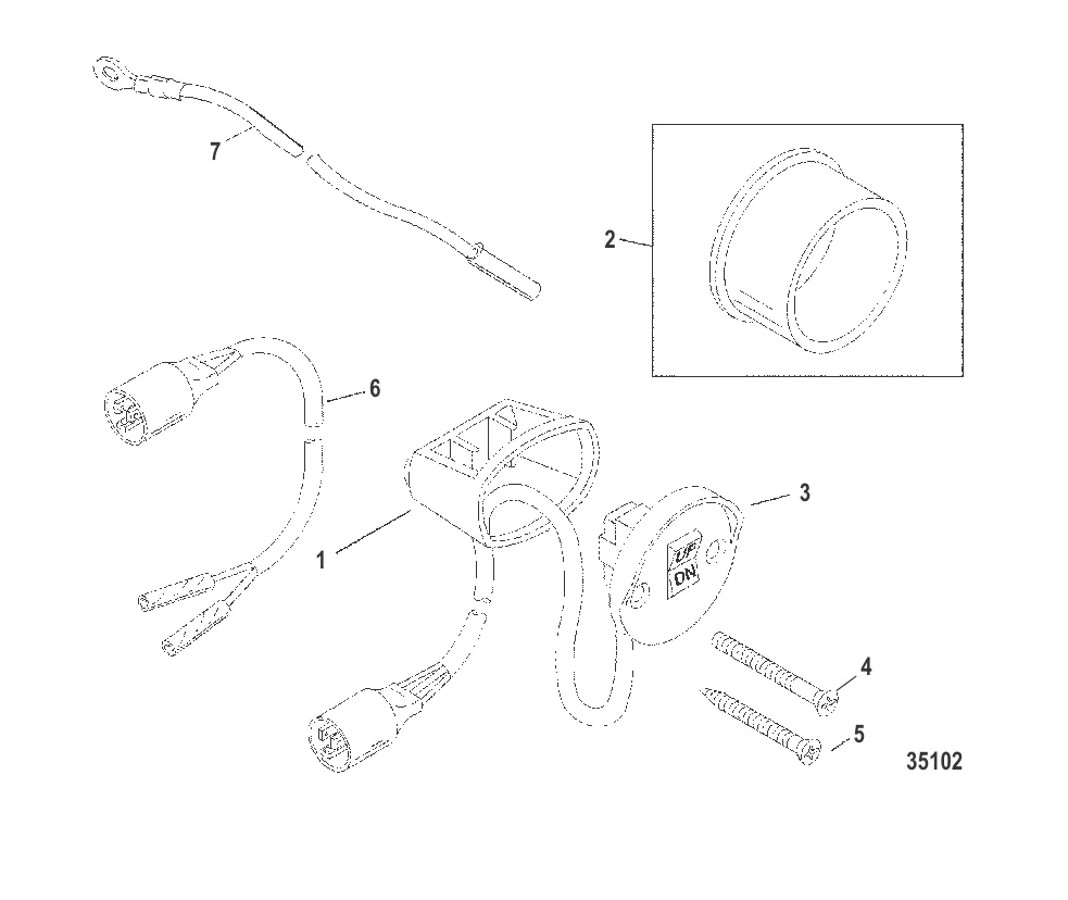 Комплект переключателя дифферентной системы