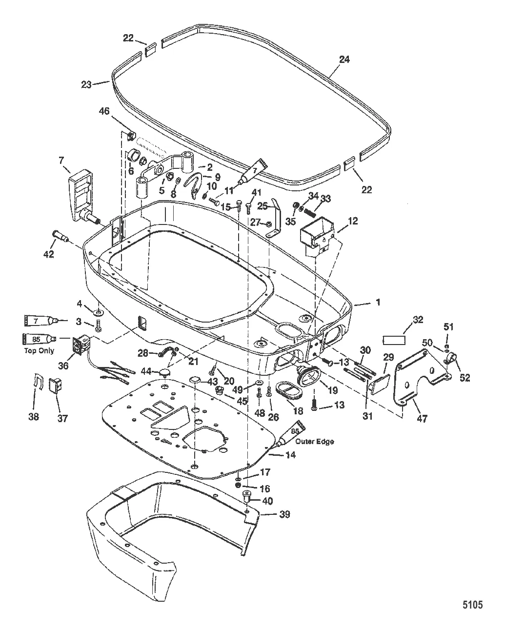 Нижний кожух