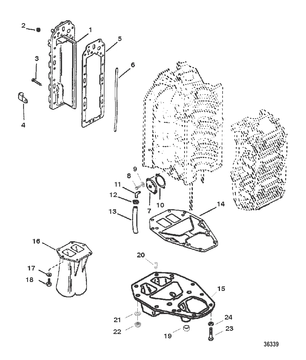 ПЛАСТИНА ВЫХЛОПА