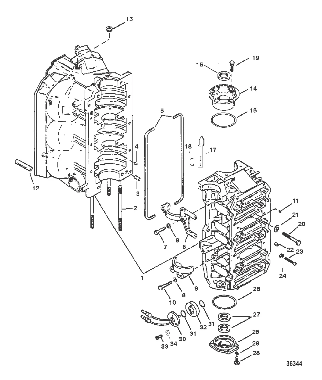 БЛОК ЦИЛИНДРОВ И КОЛПАЧКИ