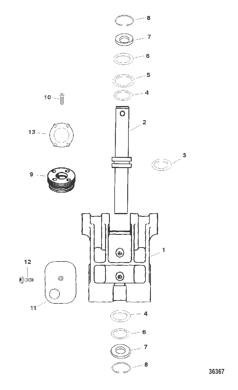 ПОВОРОТНЫЙ КРОНШТЕЙН В СБОРЕ