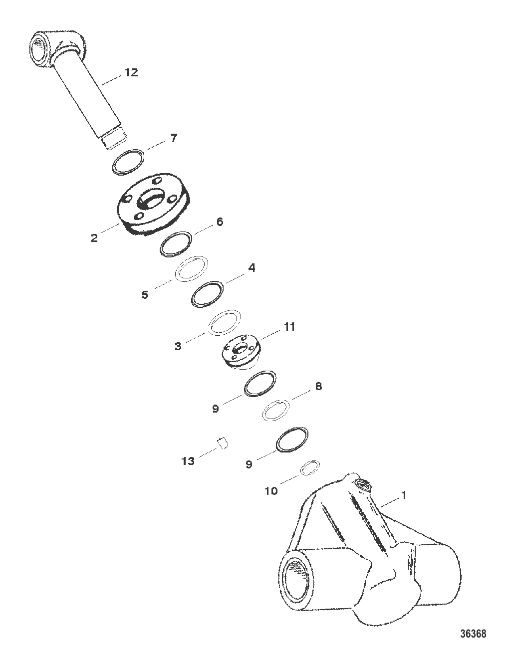 ЦИЛИНДР СИСТЕМЫ ДИФФЕРЕНТА В СБОРЕ