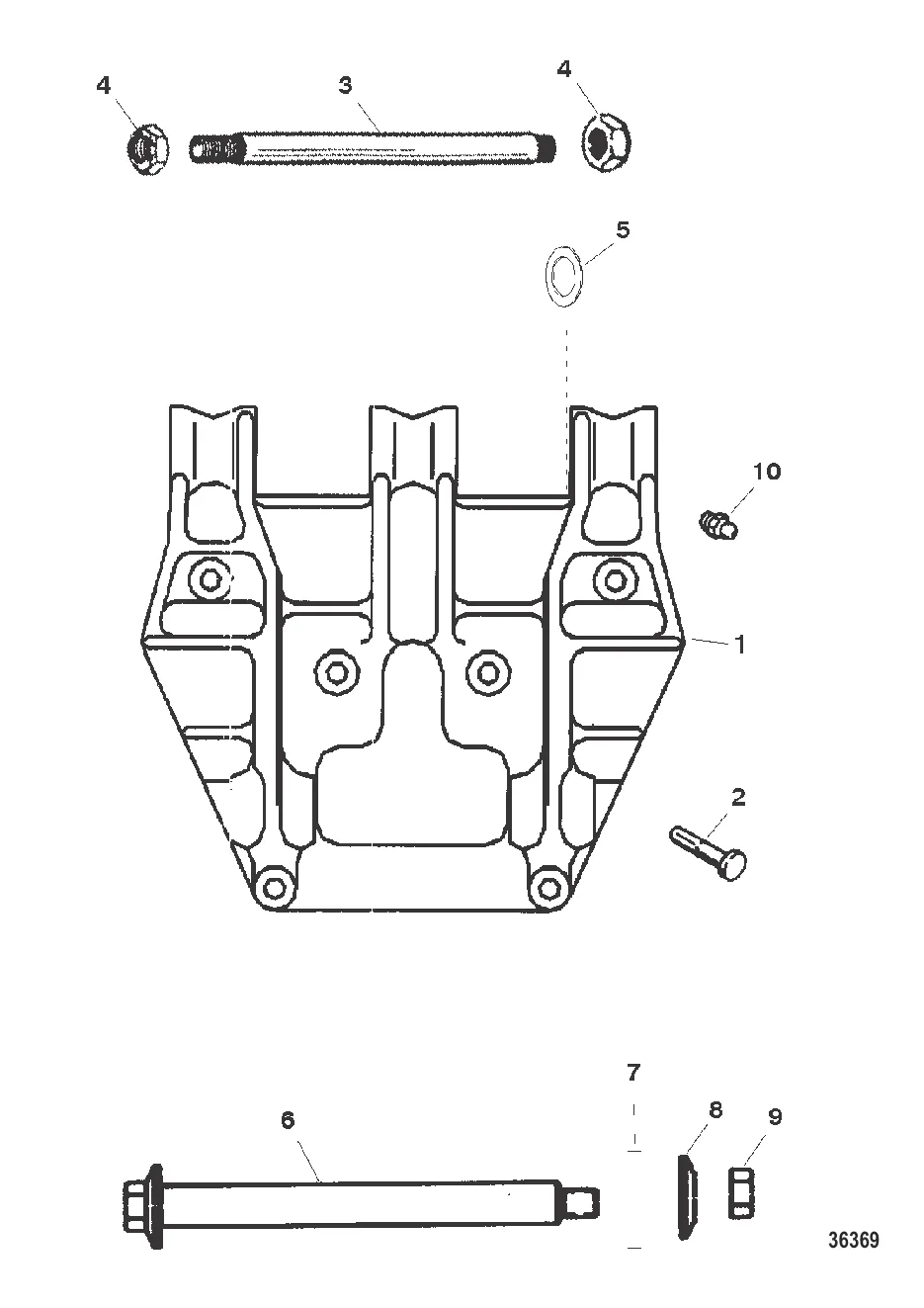 ТРАНЦЕВЫЙ КРОНШТЕЙН В СБОРЕ