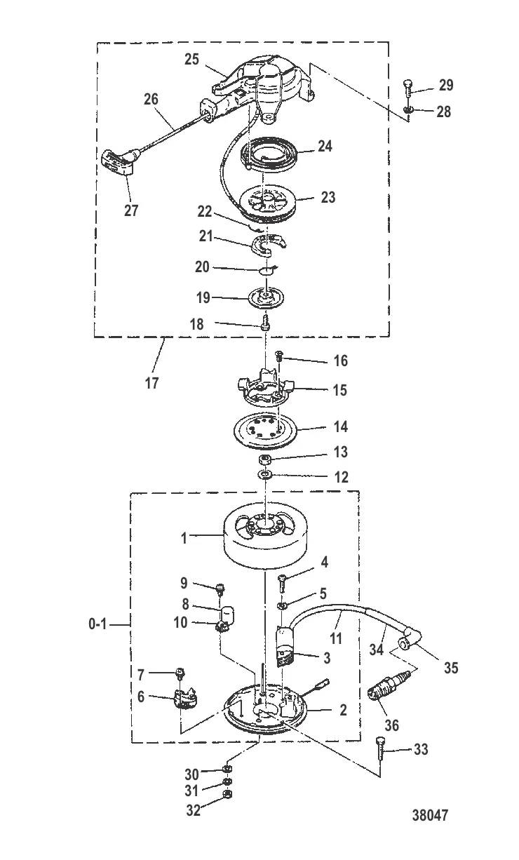 МАХОВИК MAGNETO И СТАРТЕР
