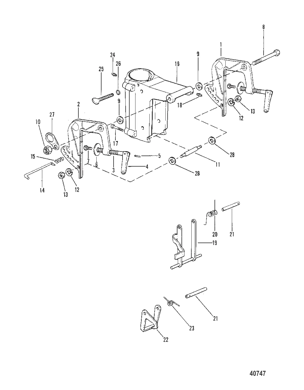ФИКСАТОР И ПОВОРОТНЫЙ КРОНШТЕЙН