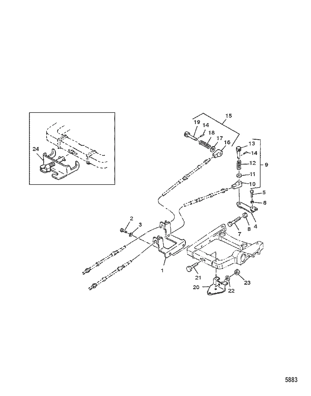 КОМПЛЕКТ КРЕПЛЕНИЯ ДУ ПО ЗАКАЗУ