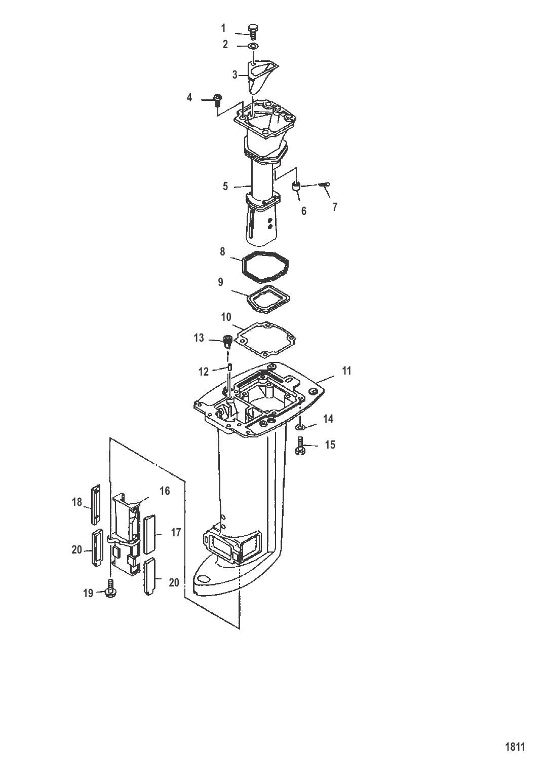 КОРПУС ВЕДУЩЕГО ВАЛА