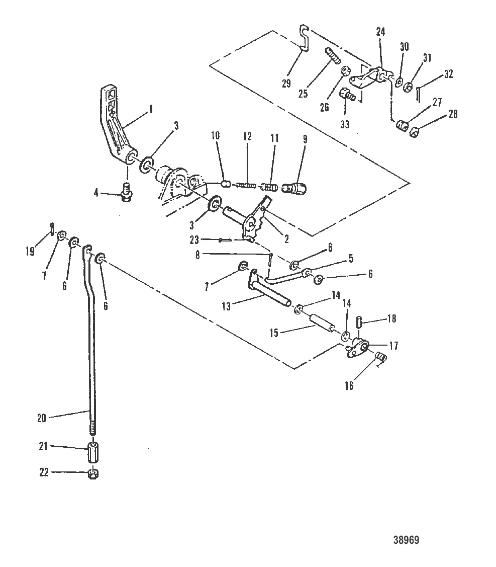 ТЯГА МЕХАНИЗМА ПЕРЕКЛЮЧЕНИЯ ПЕРЕДАЧ