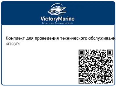 Комплект для проведения технического обслуживания двухтактного мотора Mercury 2.5 KIT2ST1