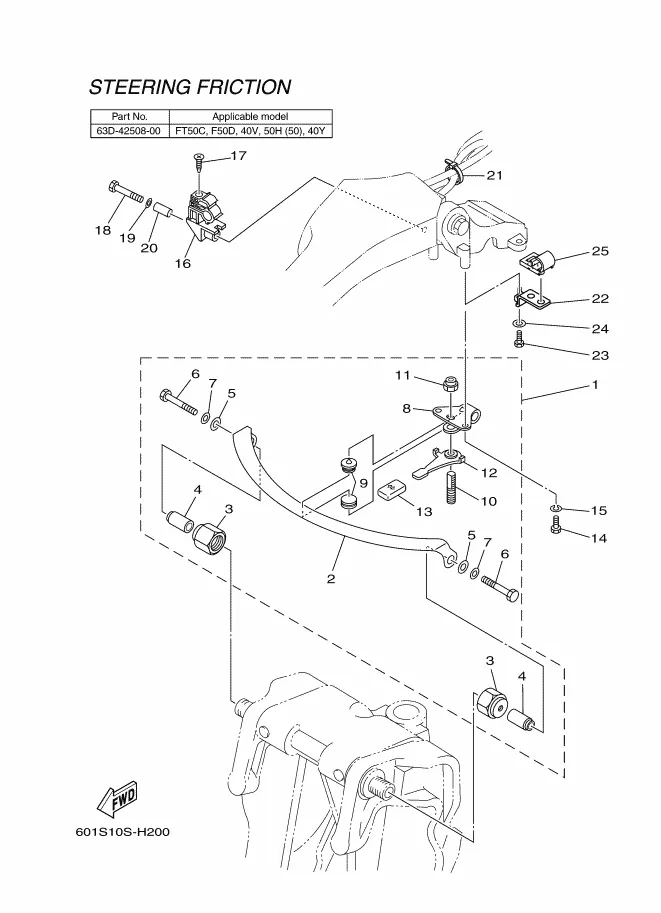 Фрикцион рулевого управления 10