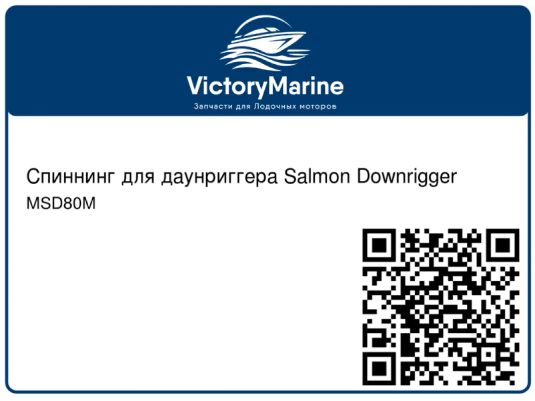 Mystic Спиннинг для даунриггера Salmon Downrigger
