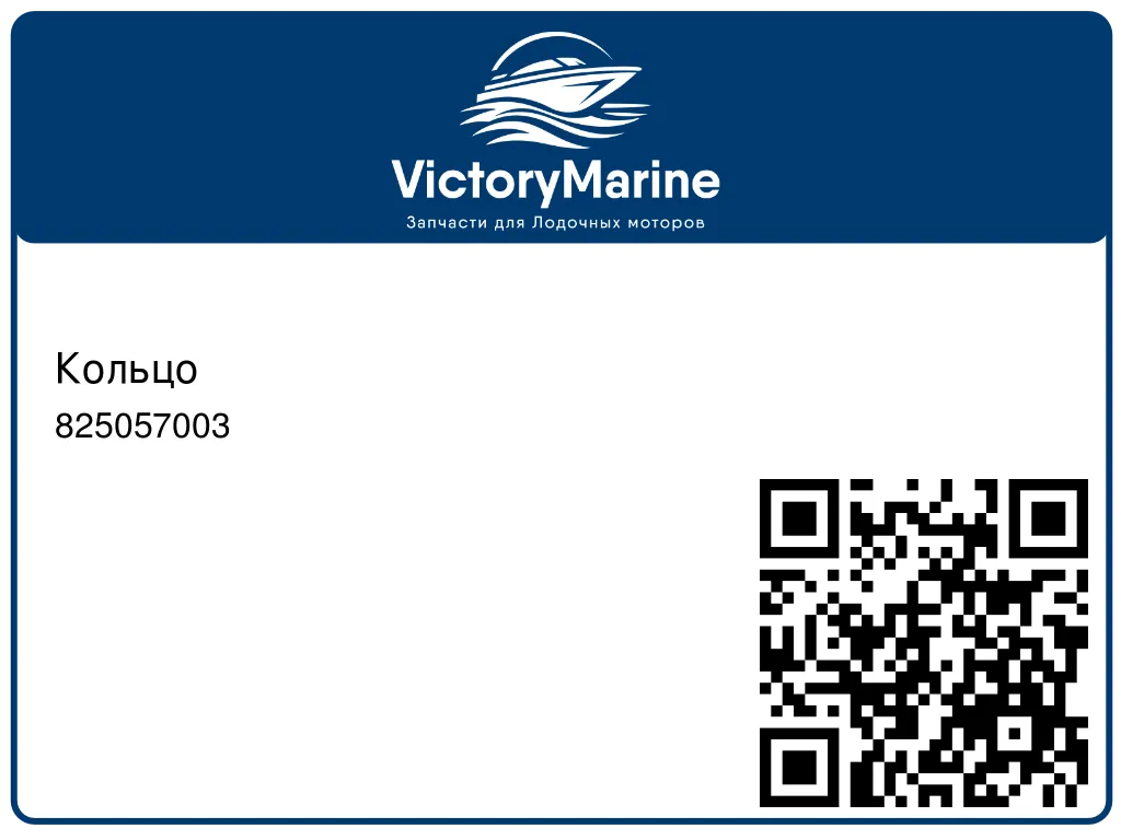Кольцо 825057003