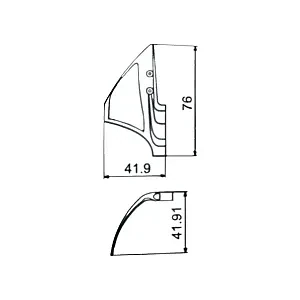 Гидрокрыло для ПЛМ 40-100 л.с. C88064