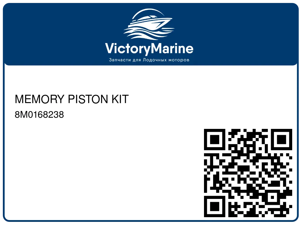 MEMORY PISTON KIT 8M0168238