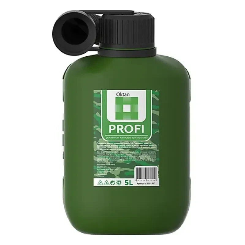 Oktan Канистра для бензина 5л с заливным устройством PROFI