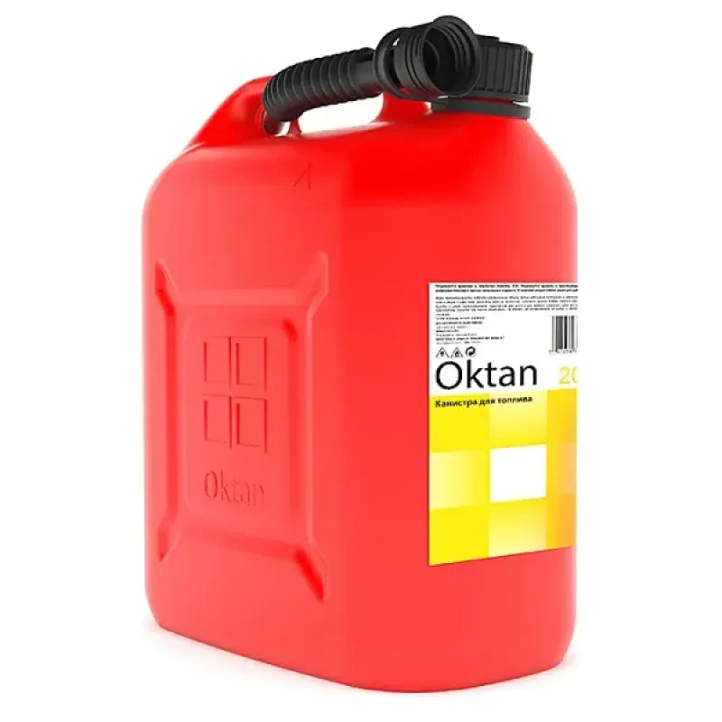 Oktan Канистра для бензина 20л с заливным устройством CLASSIC