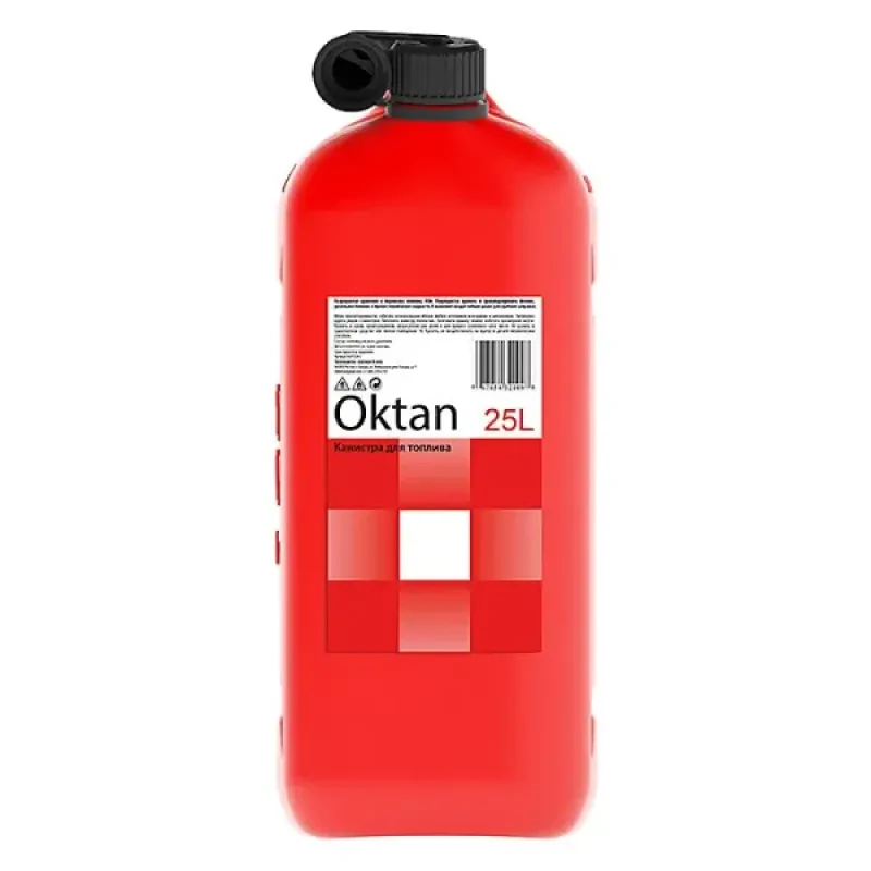 Oktan Канистра для бензина 25л с заливным устройством CLASSIC