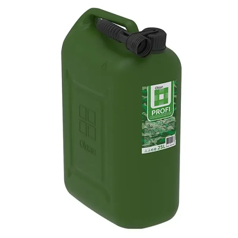 Oktan Канистра для бензина 25л с заливным устройством PROFI