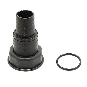 Патрубок заливной 35-50мм, пластик 6639