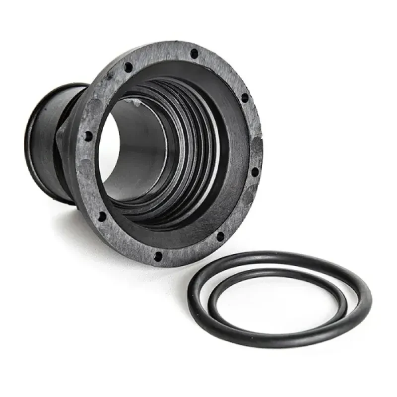 NUOVA RADE Патрубок заливной 50мм. прямой, пластик