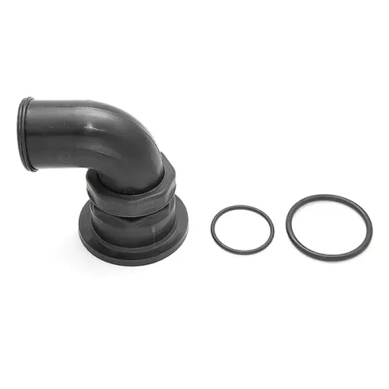 NUOVA RADE Патрубок заливной 50мм. 90 град, пластик