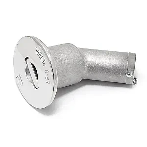 Горловина заливная угловая 38мм Fuel сталь 008957